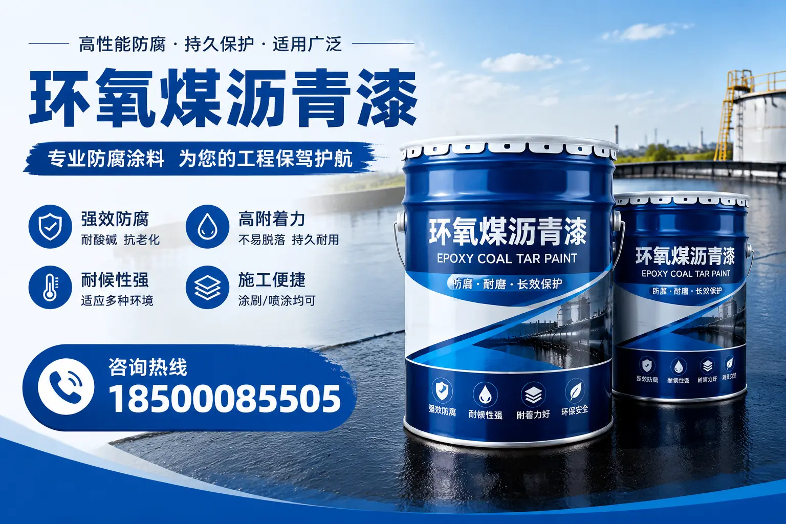 环氧煤沥青漆与其他漆类的比较,吉安用户的选择依据